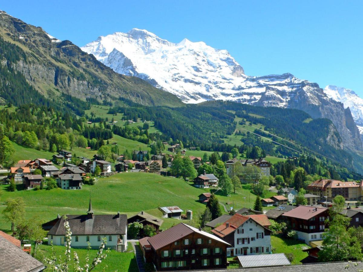 Apartment Eigersonne By Interhome Wengen Luaran gambar
